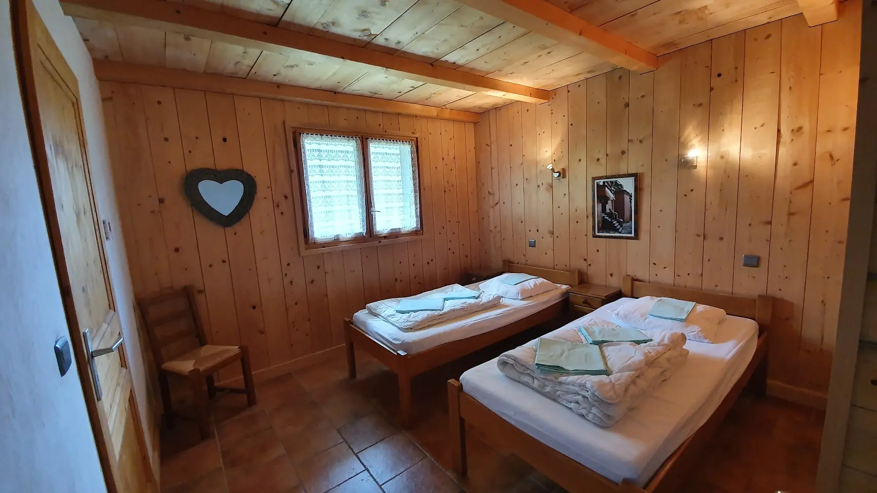 Chambre à 2 lits