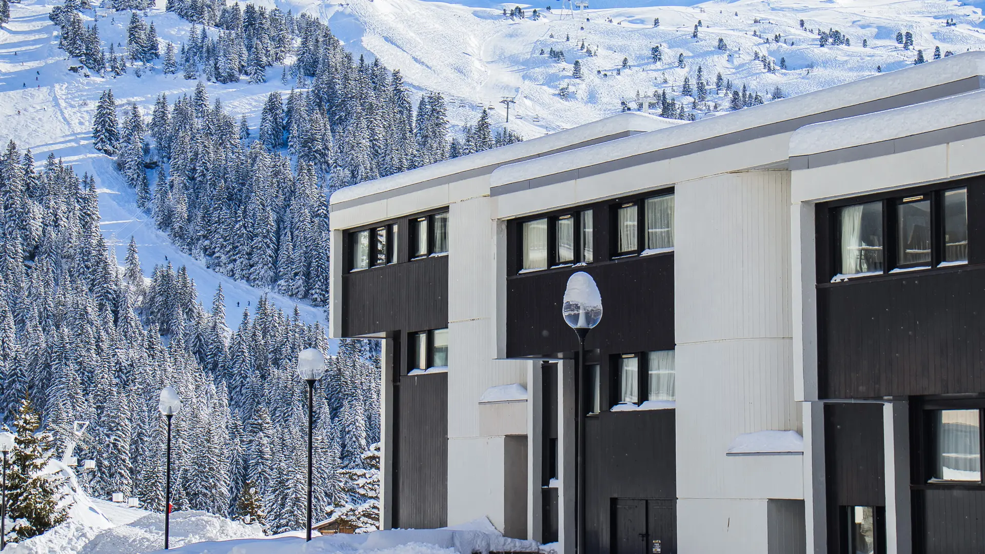 L'architecture de Flaine Forêt