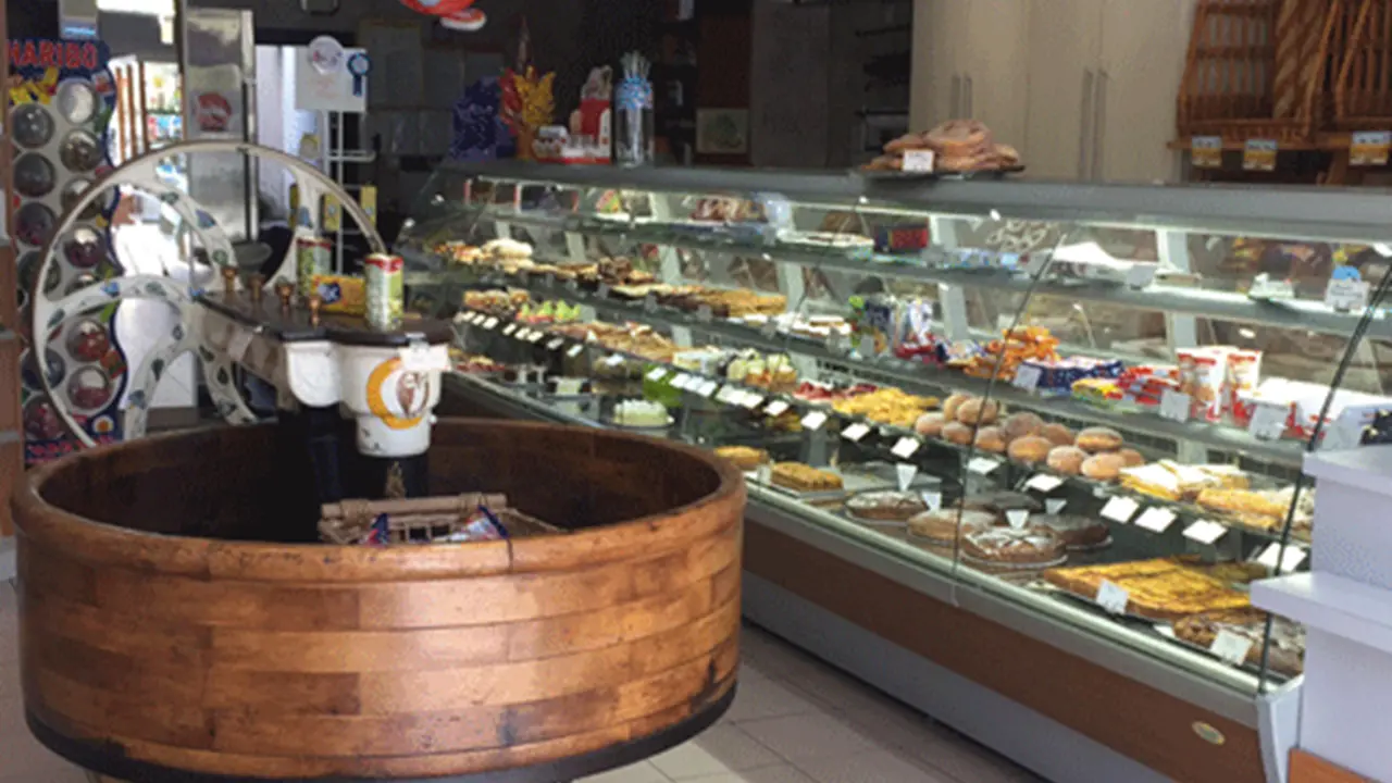 L'intérieur de la boulangerie