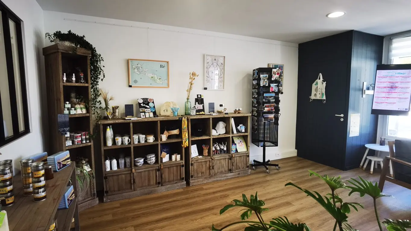 Bureau d'accueil de Loix - Espace boutique