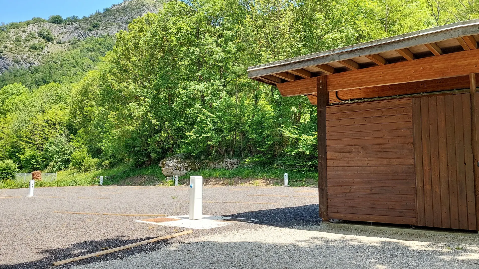 aire pour camping-cars à Auzat