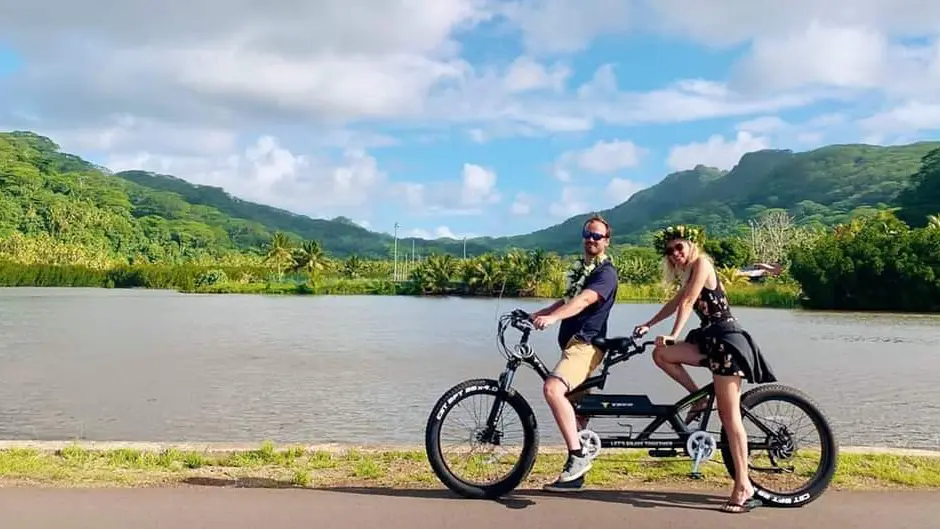 Enjoy cycling Tahaa