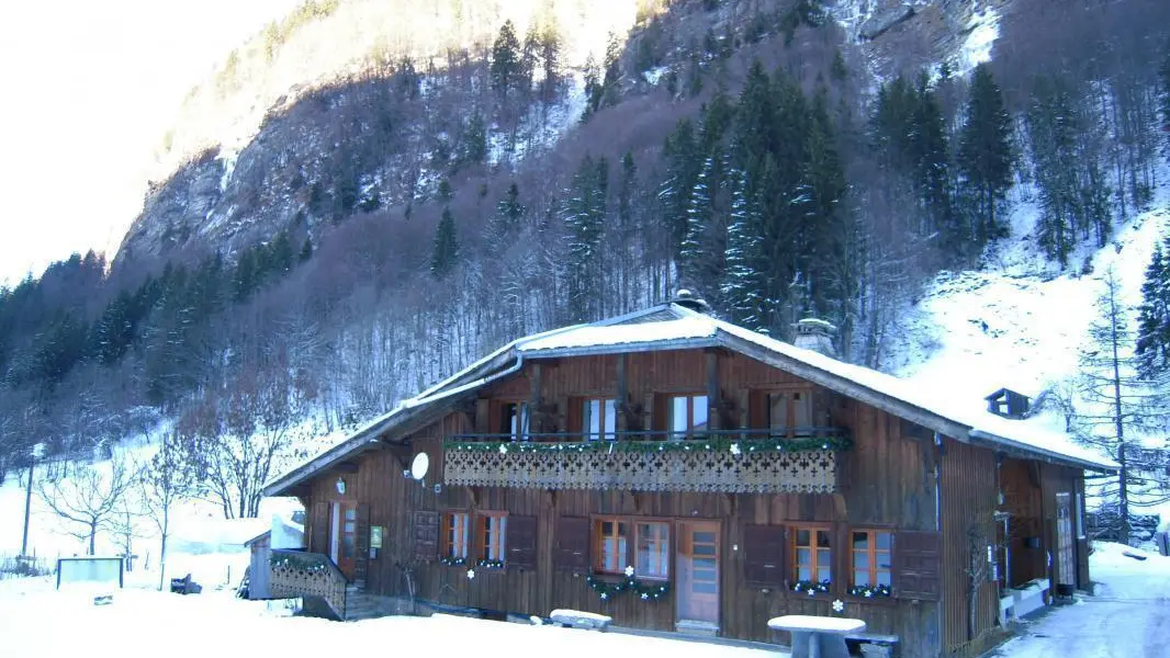 Vue générale du chalet - hiver