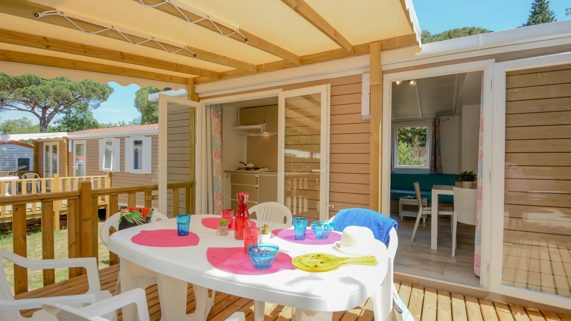 Terrasse mobil home