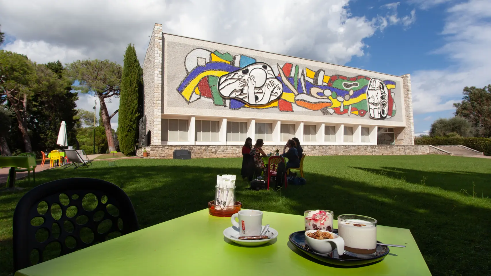 Jardin du musée national Fernand Léger, à Biot