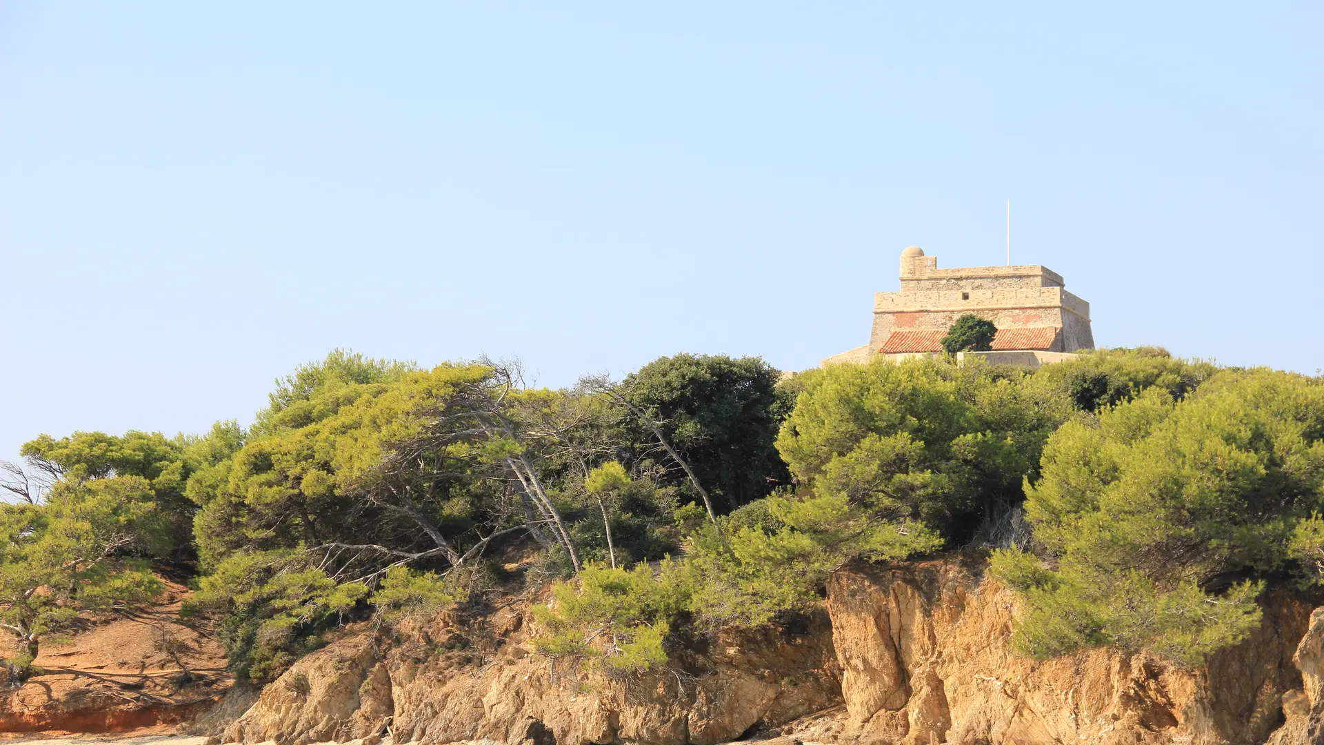 La plage du Langoustier à Porquerolles