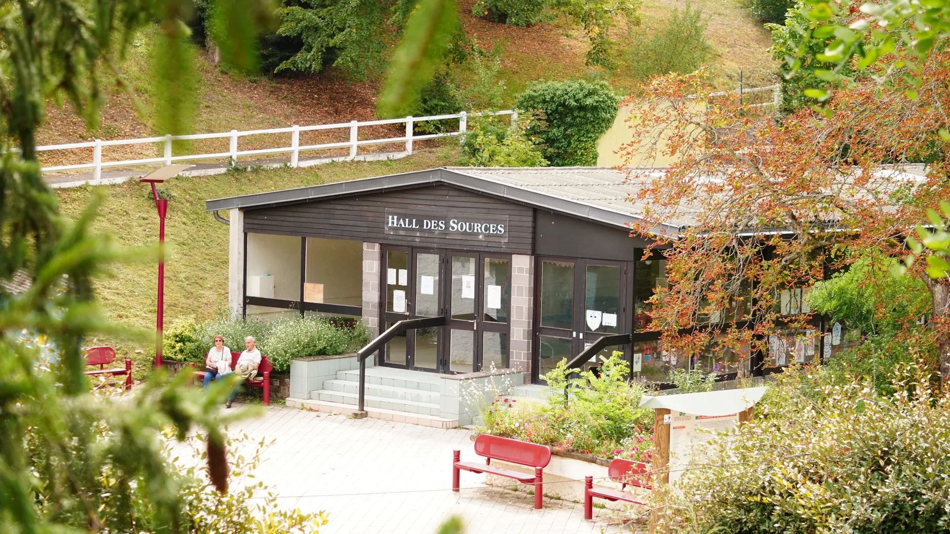 Châtel-Guyon parc thermal