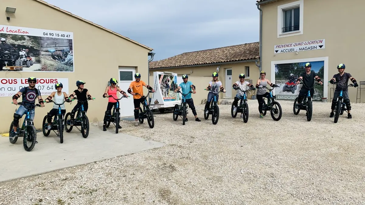 Provence Quad Location Velo'Trot à Graveson