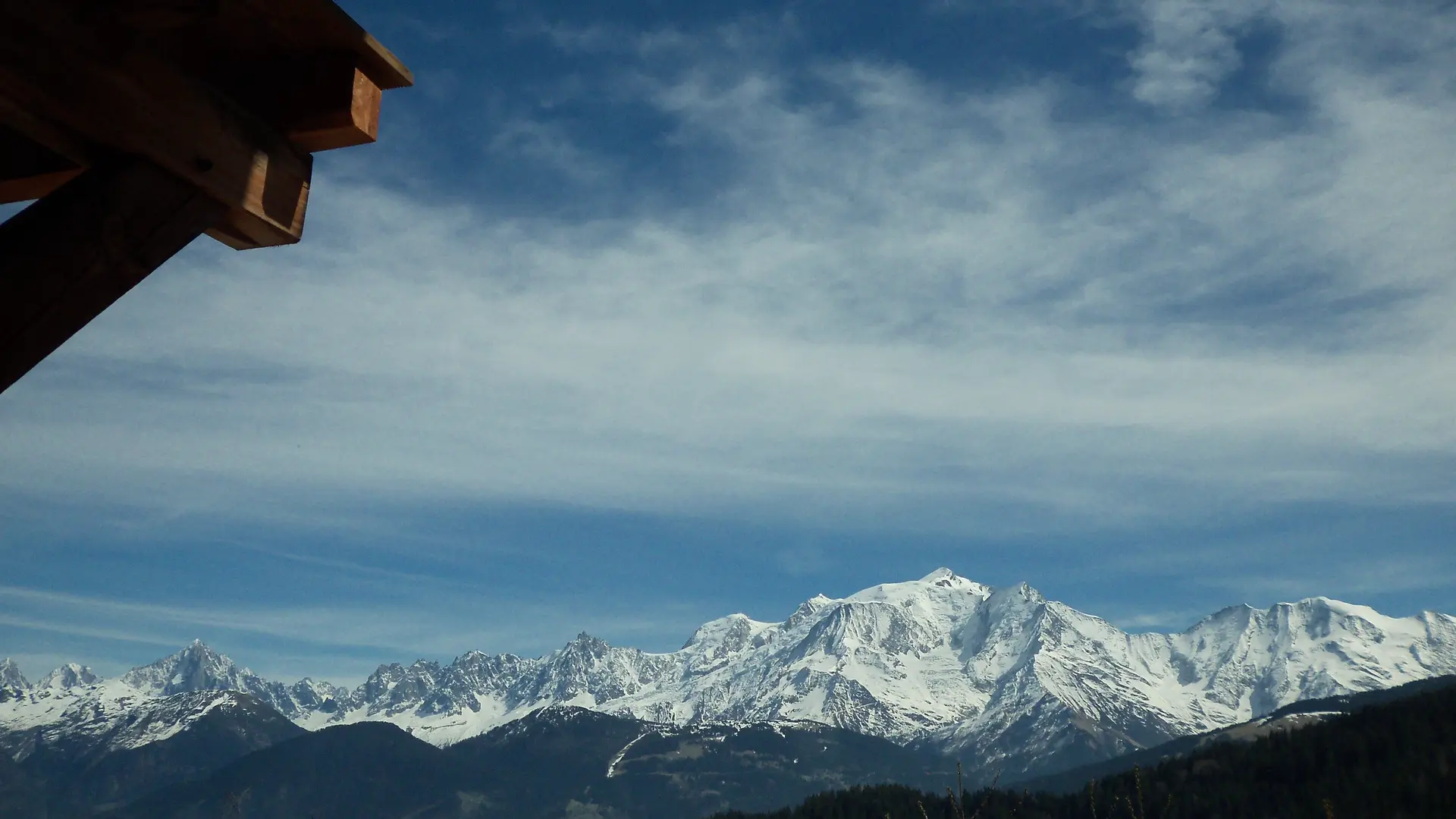 Vue Mont Blanc