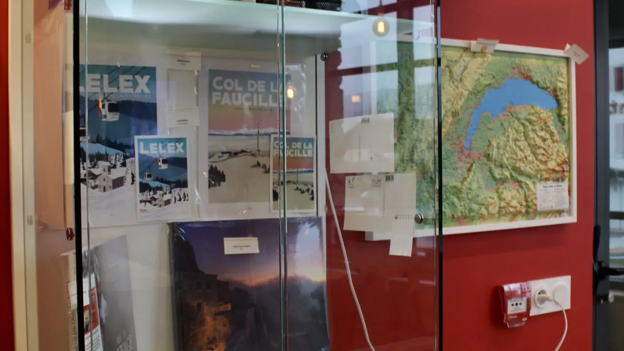 Boutique du Bureau d'information touristique de Lélex
