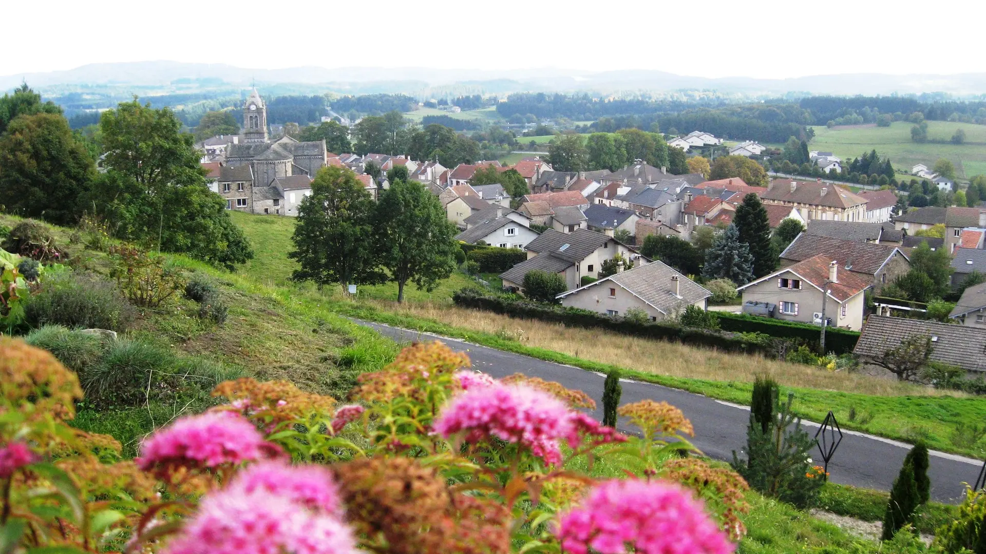 Vue du Chiniac sur St Agrève