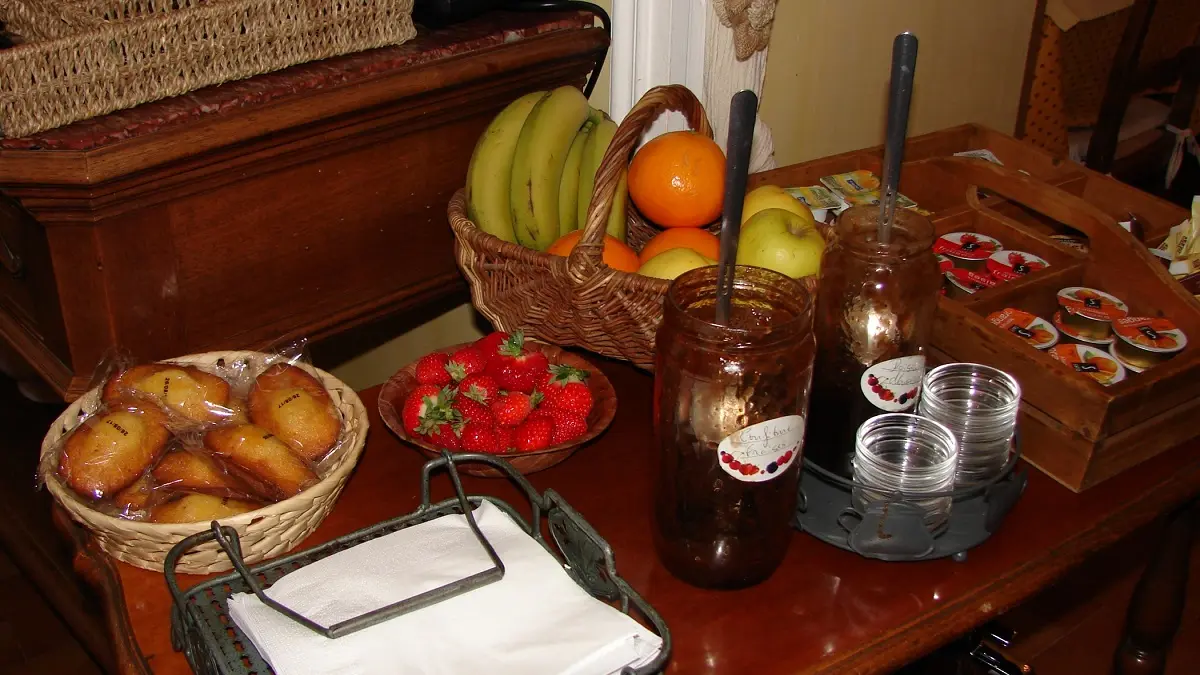 Petit déjeuner en intérieur