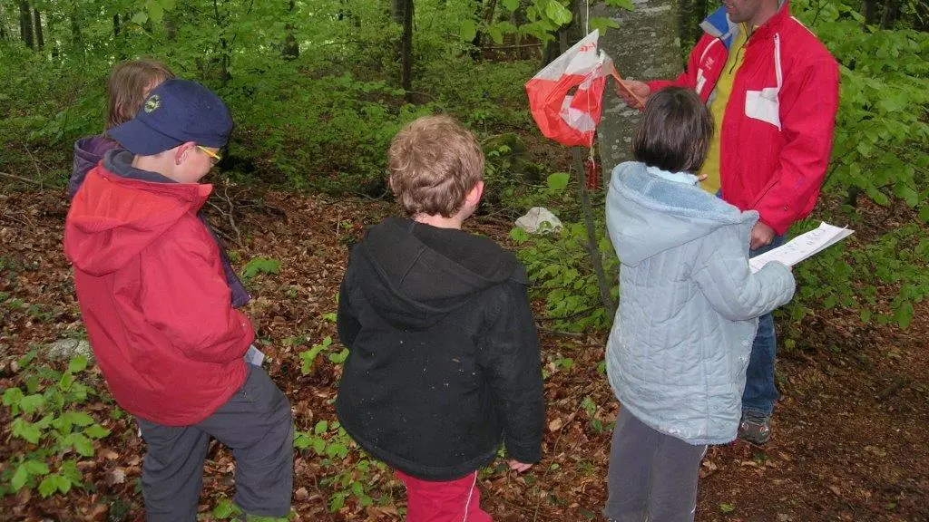 enfant Jeu d'orientation