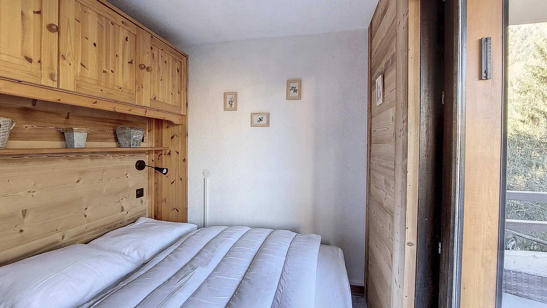 coin chambre lit double