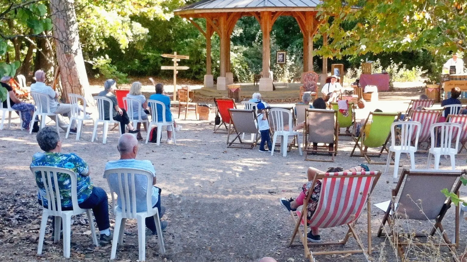 2018 - Quinzaine du Patrimoine au kiosque de Valbacol