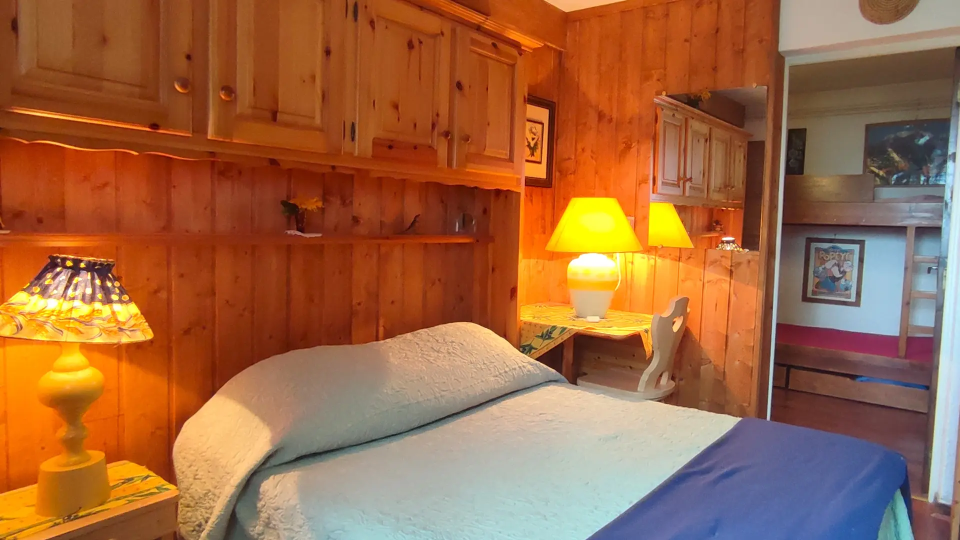 Les Marmottes chambre 2 + coin nuit