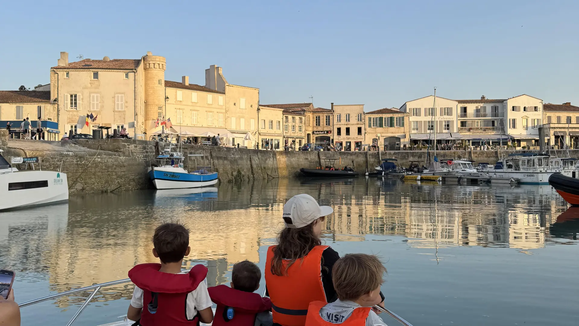 Balade en mer au banc du Bûcheron