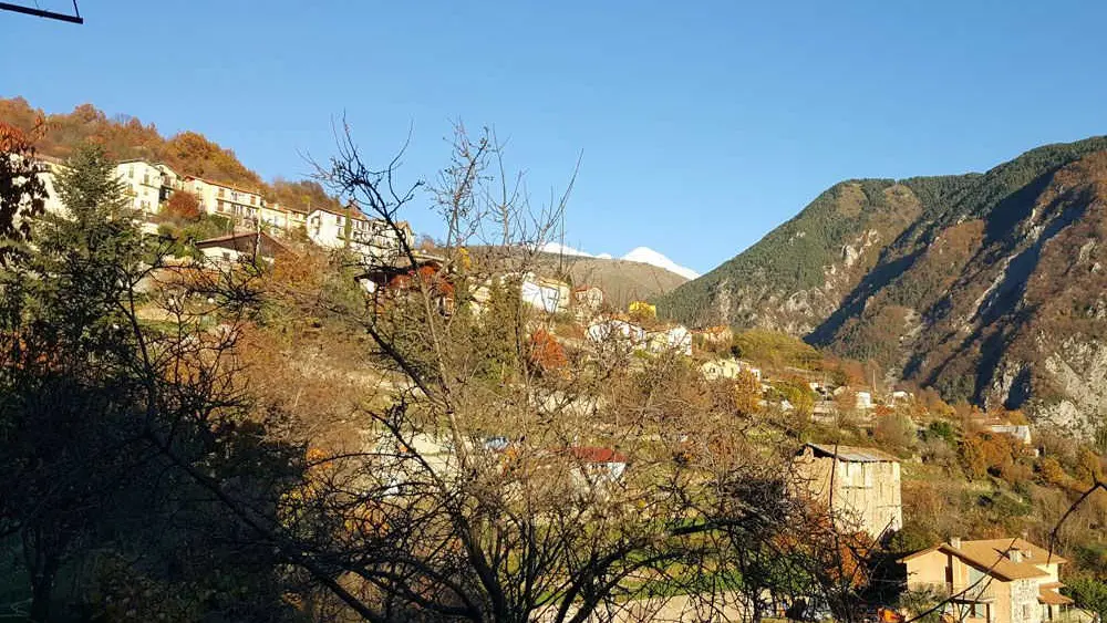 Gîte du Colombier-Vue montagnes-Belvédère-Gîtes de France des Alpes-Maritimes