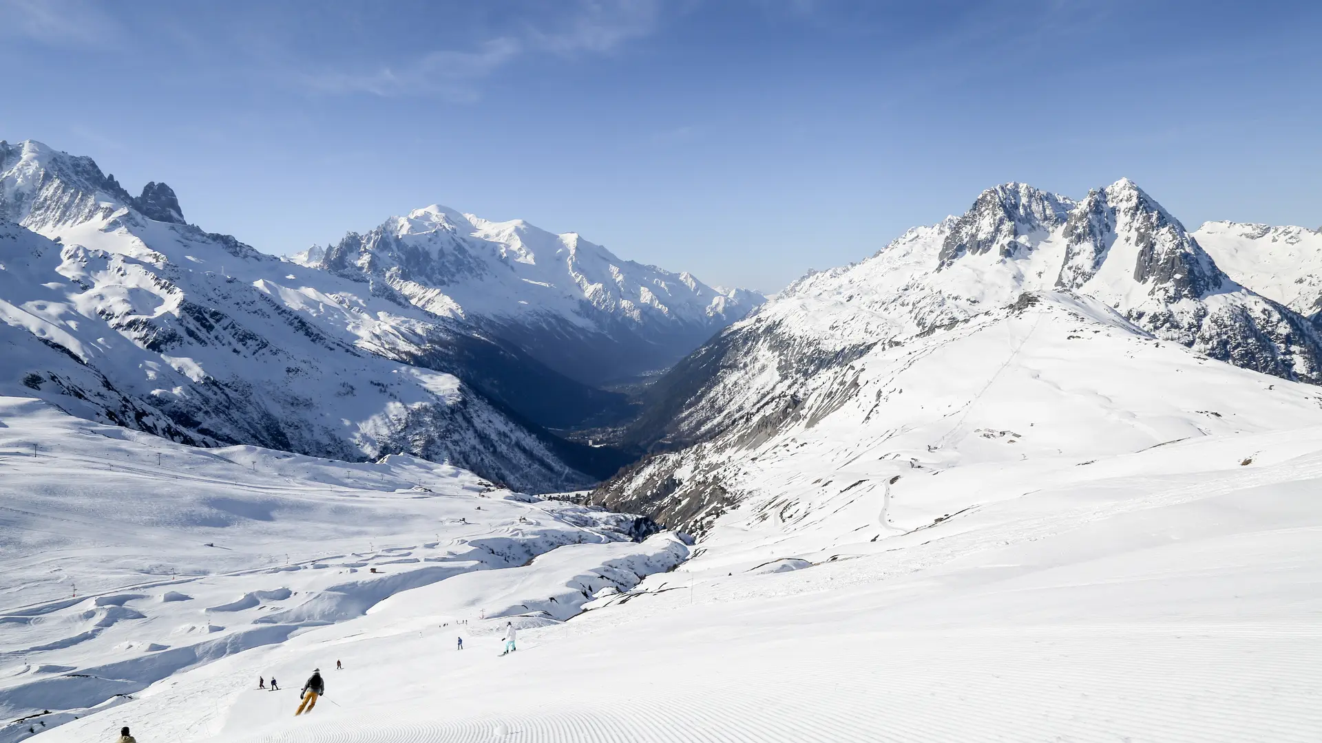 Domaine Skiable Balme, vue panoramique