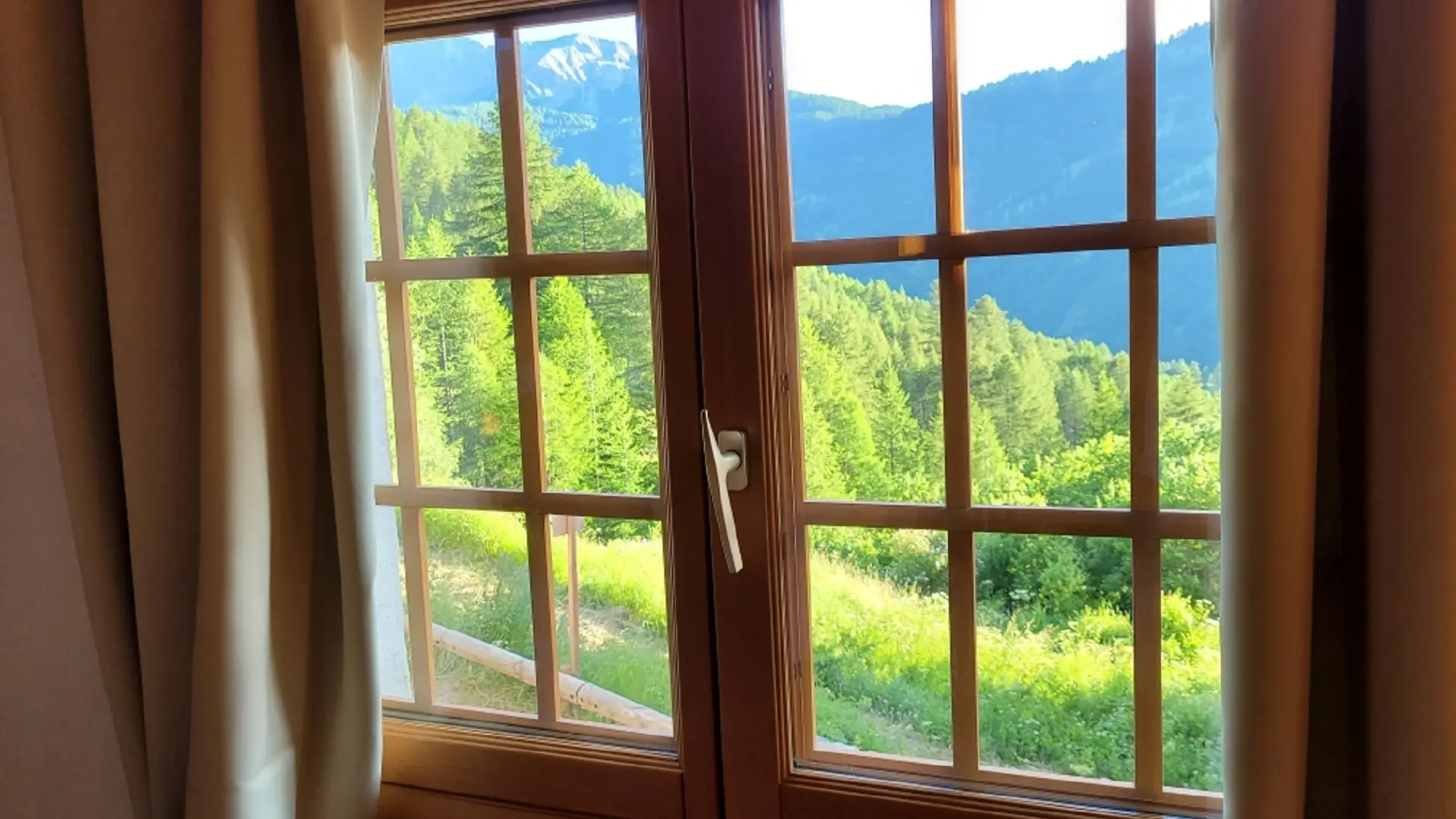 Vue depuis la chambre