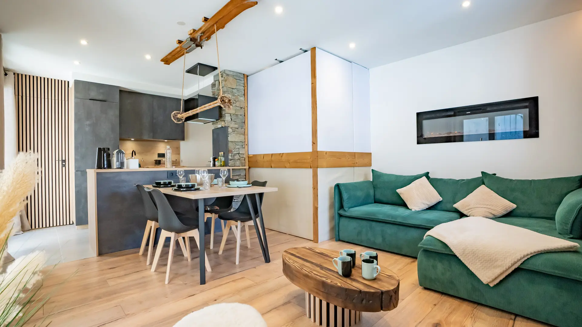 Salon / cuisine