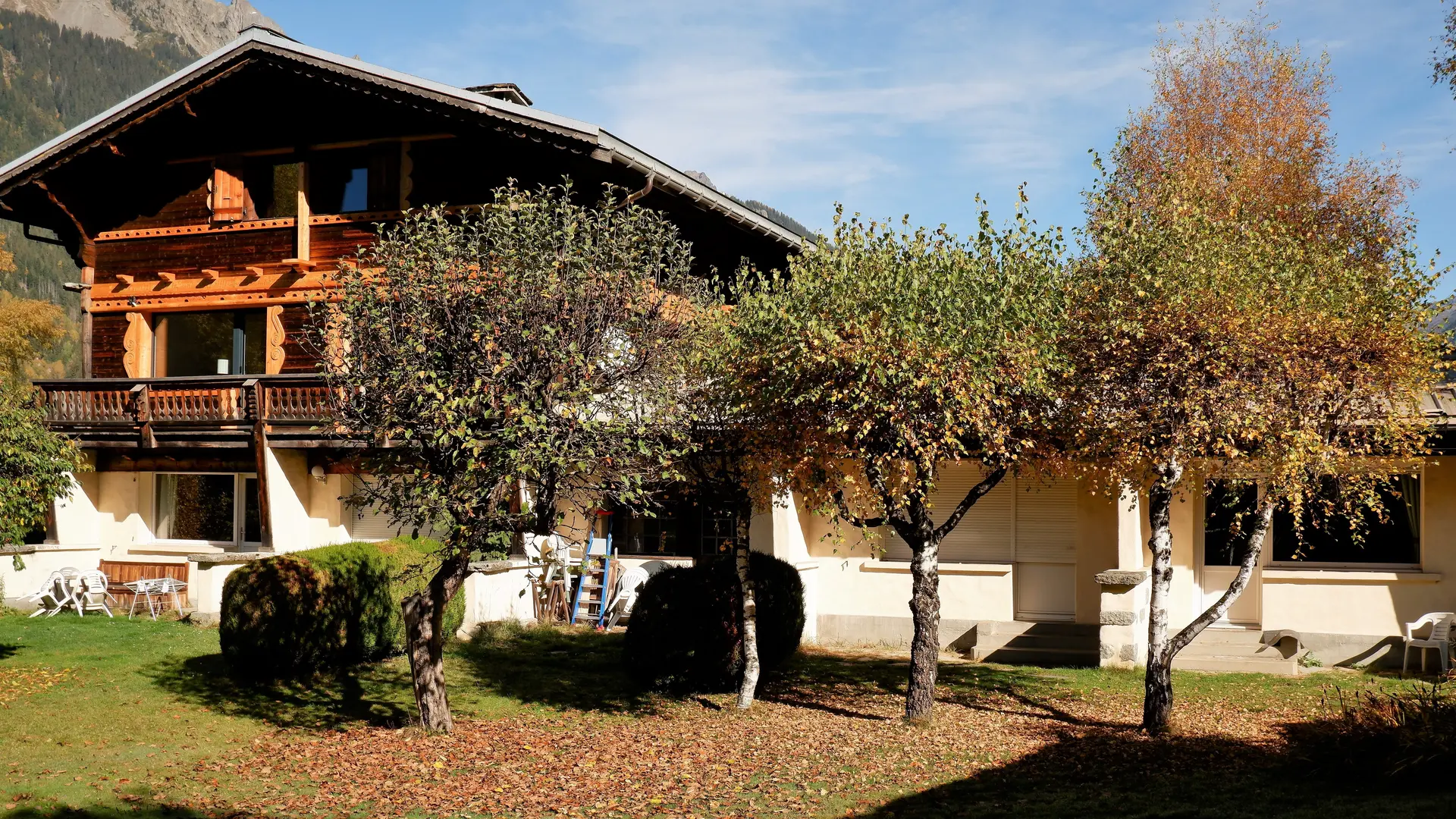 Vue extérieure du chalet Vasa