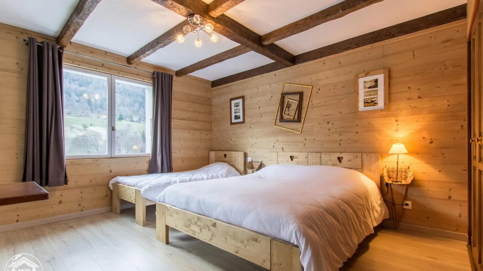 Chambre Parmelan, avec petite terrasse
