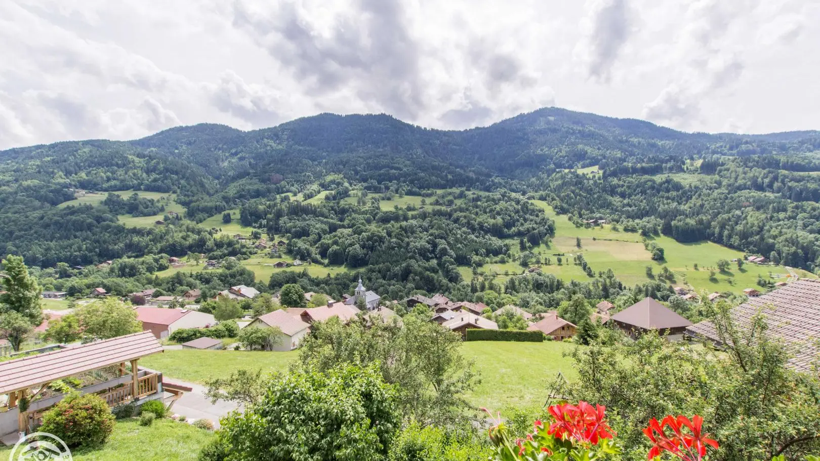 Vue depuis le balcon