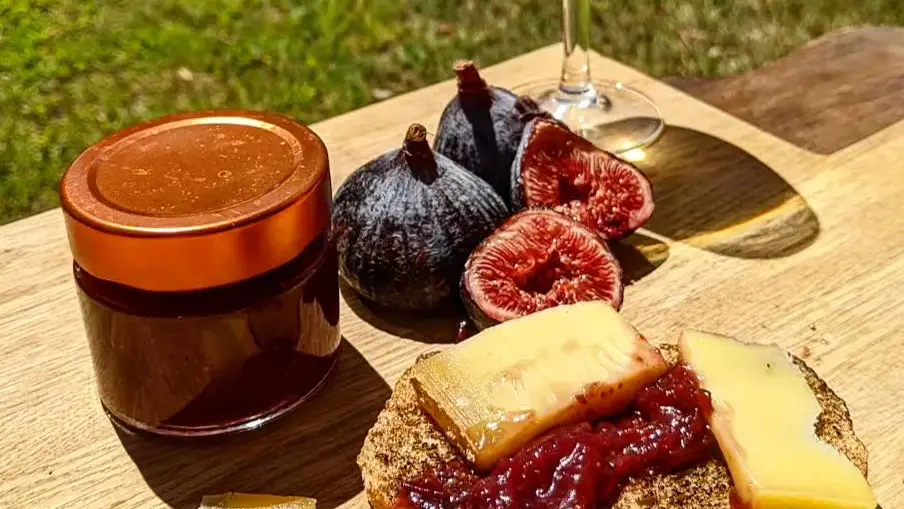 Verres durs: Chutney de figues noires