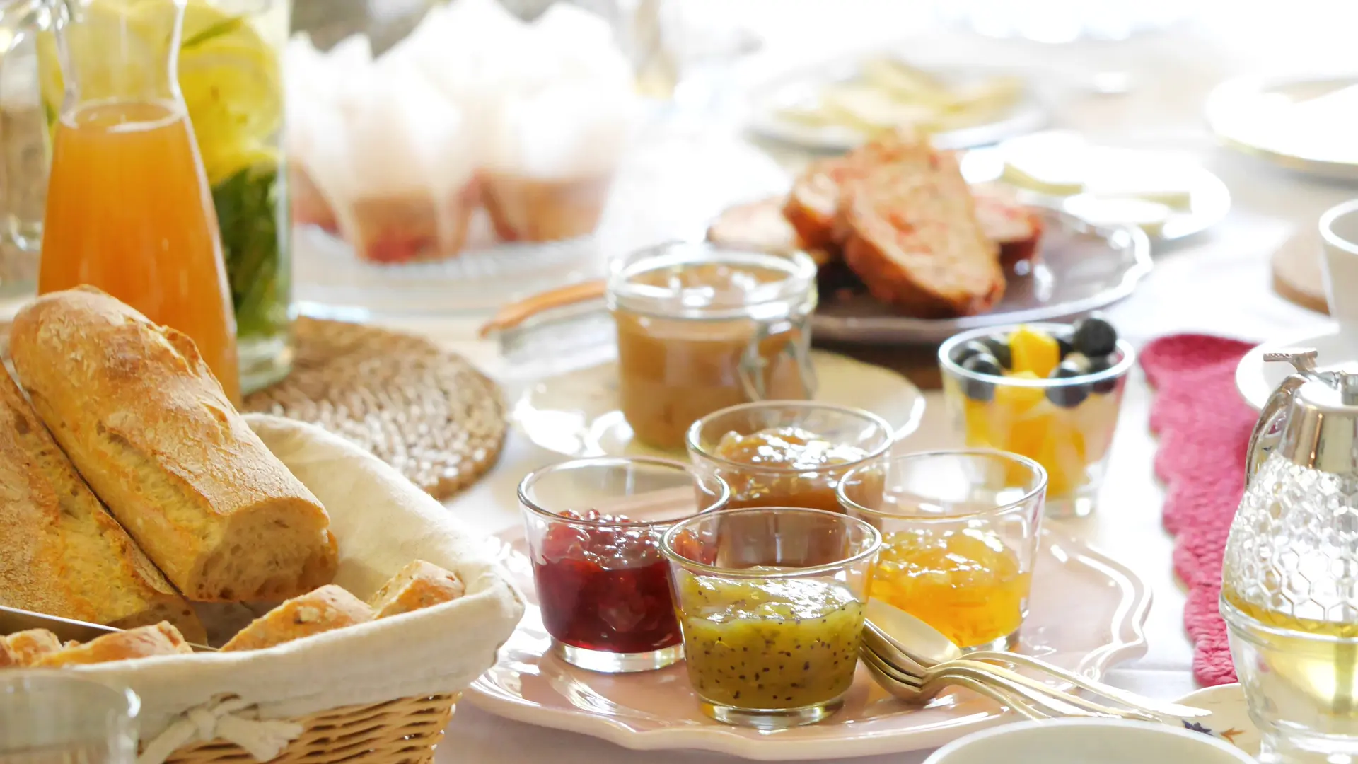 Petit déjeuner option brunch