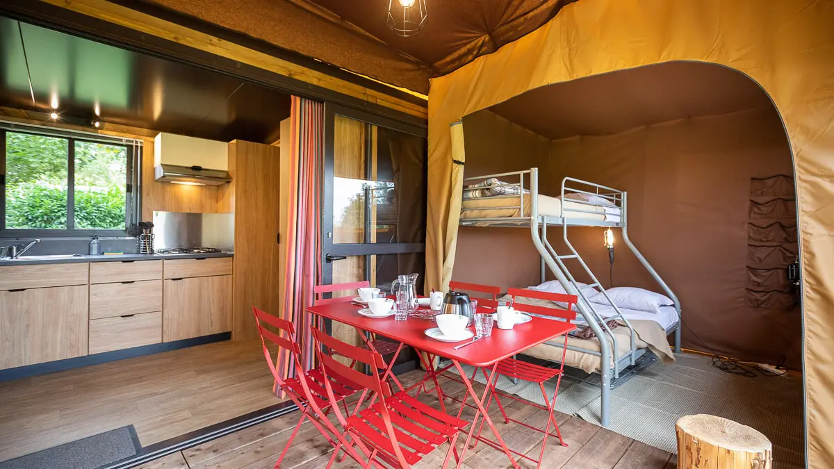Caravane Arizona - Séjour et cuisine