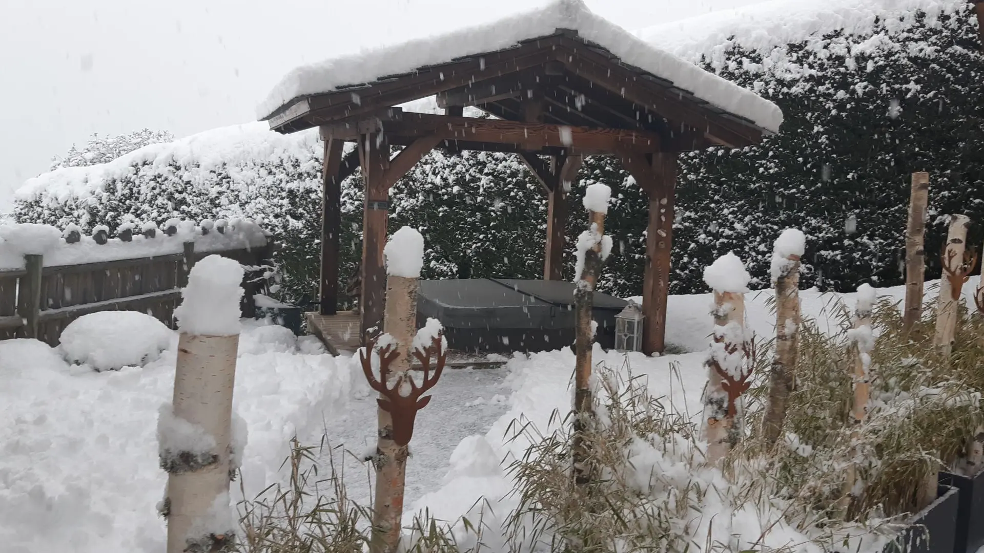Le SPA sous la neige