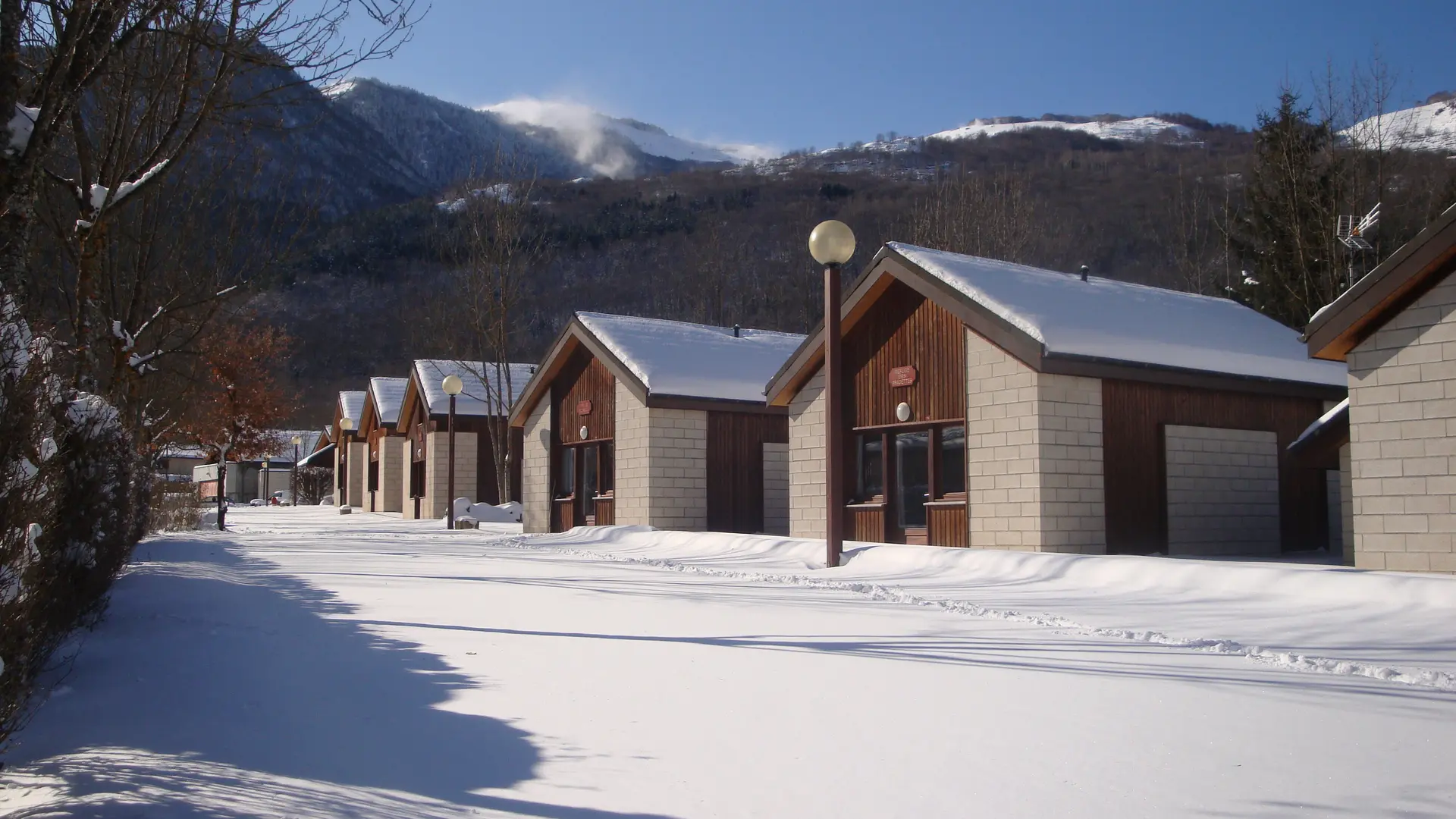 chalet 6 personnes en hiver
