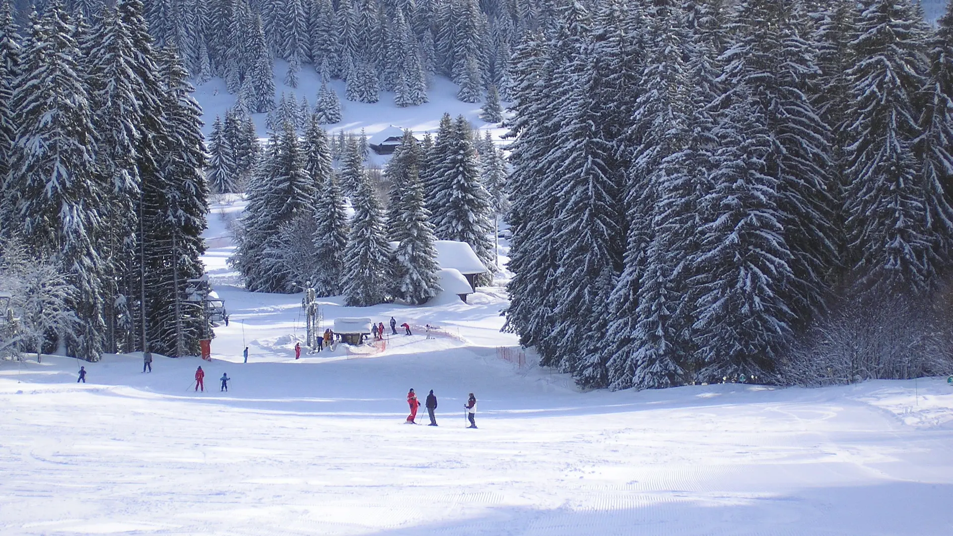 Praz de Lys Sommand en hiver