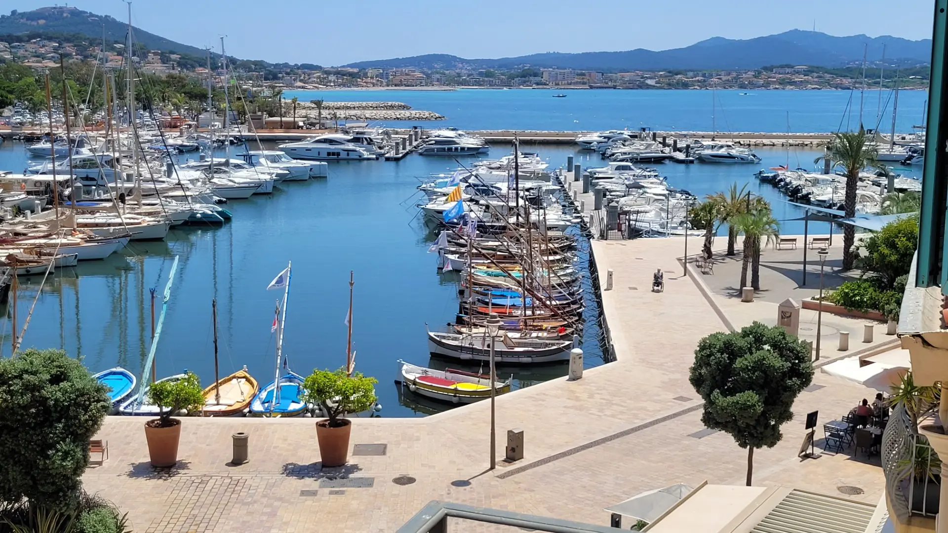 View from the terrace