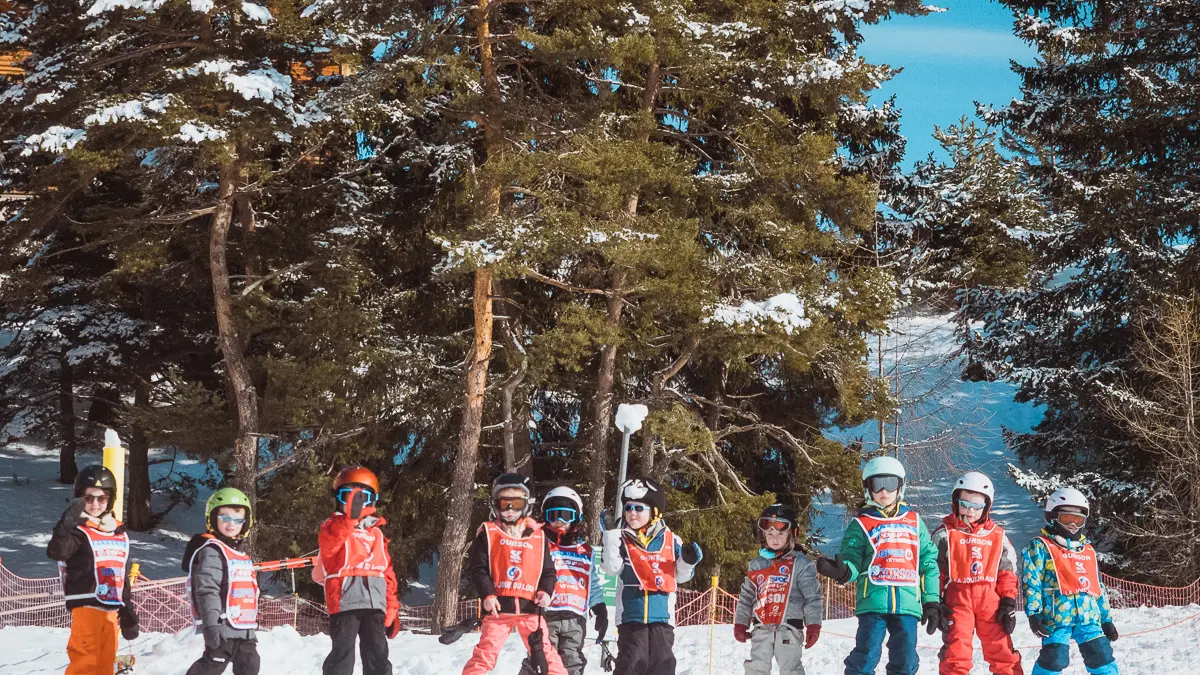 Apprendre le ski avec l'Ecole de Ski Français du Dévoluy, cours collectifs ourson, Hautes-Alpes, Alpes du Sud