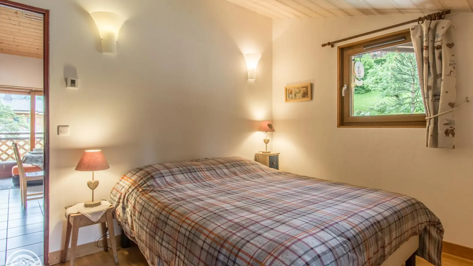 Chambre 2 en configuration lit 160cm