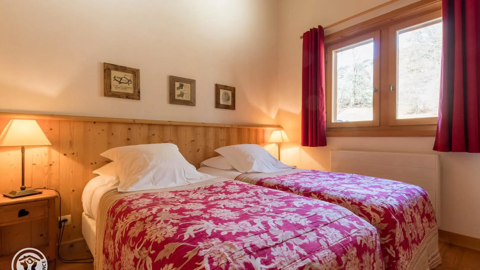 Chambre 4  (lits jumeaux90X200) niveau 2