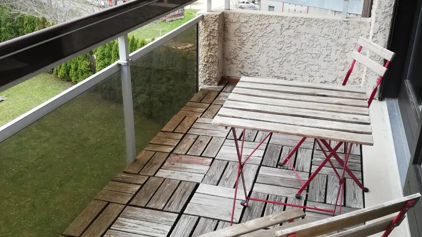Vue depuis le balcon