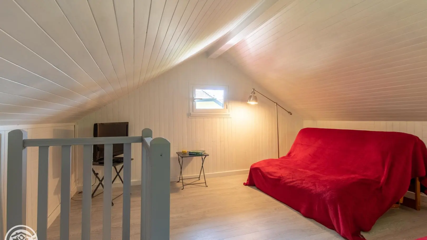 A l'étage, espace détente