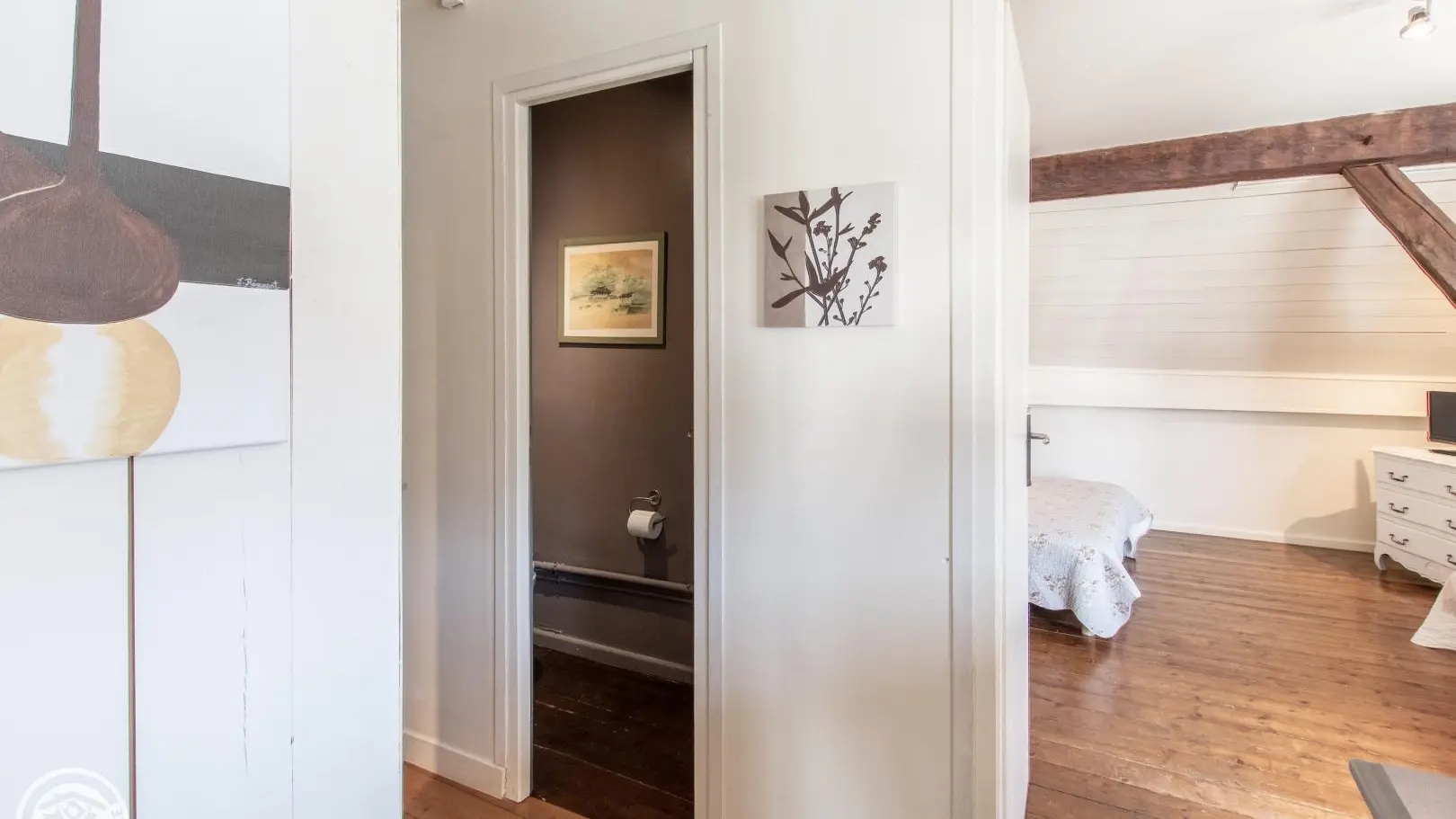 Hall d'accès à la chambre