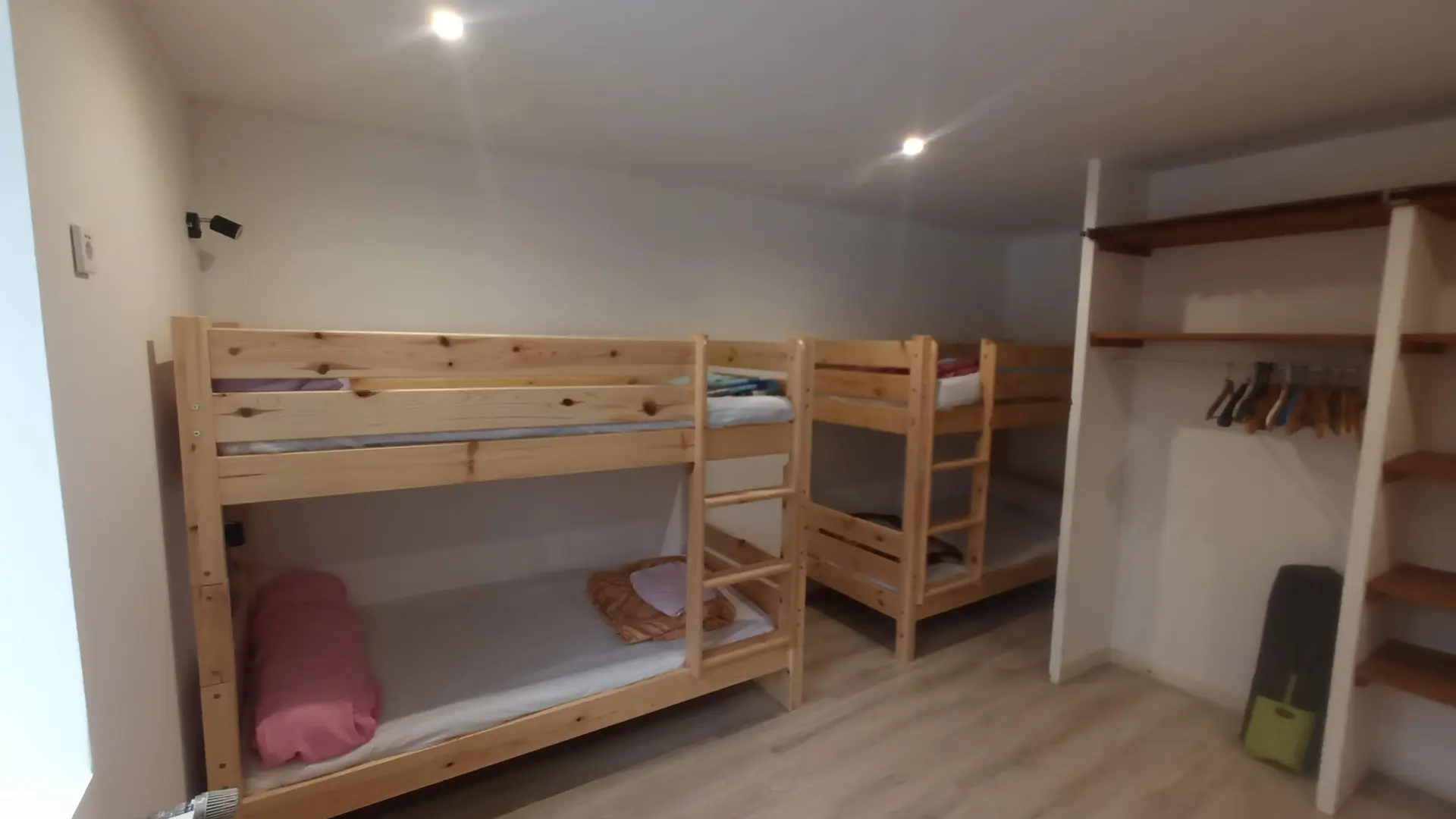 chambre du gîte les carlines gestion libre