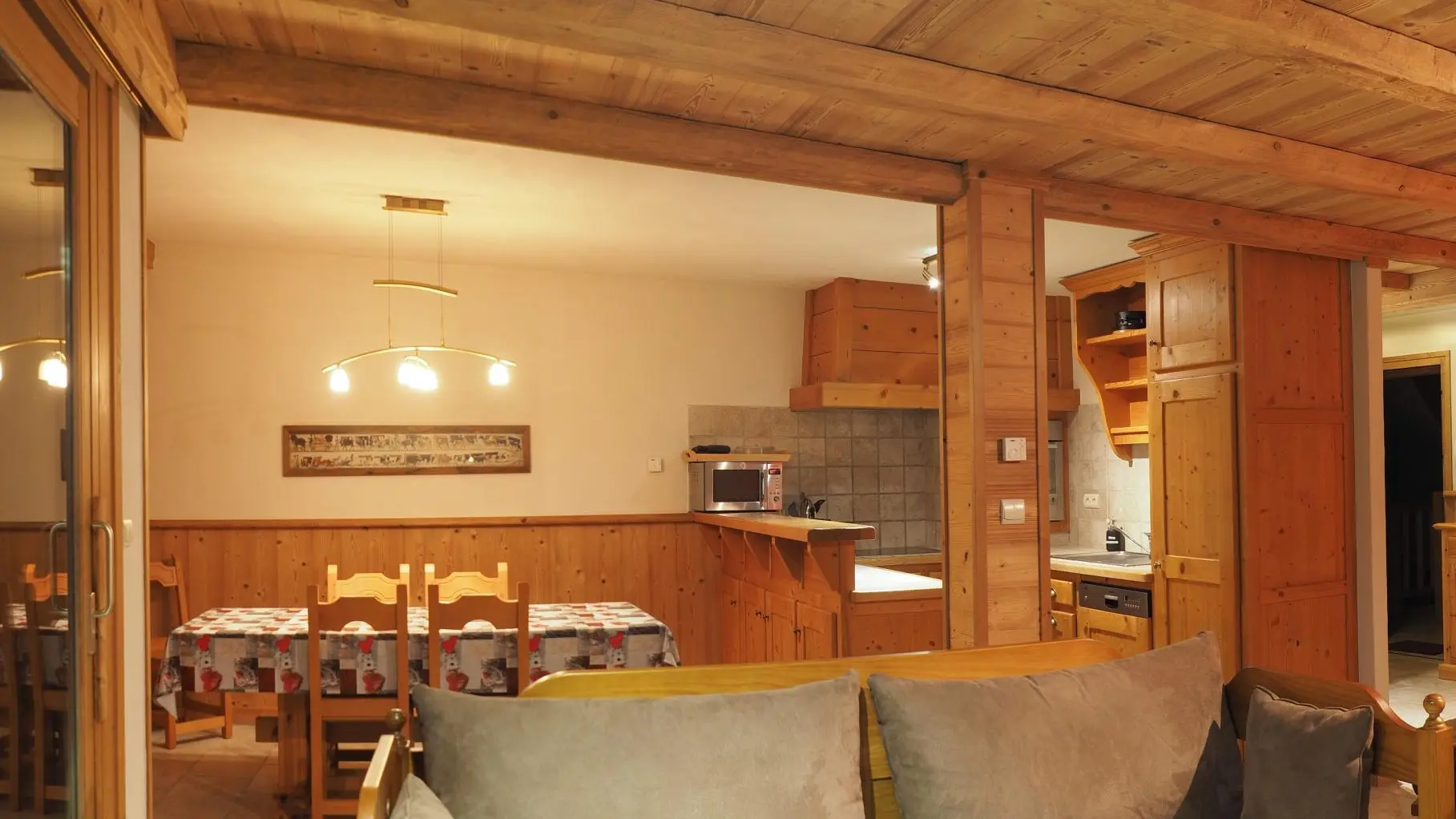 Espace repas cuisine