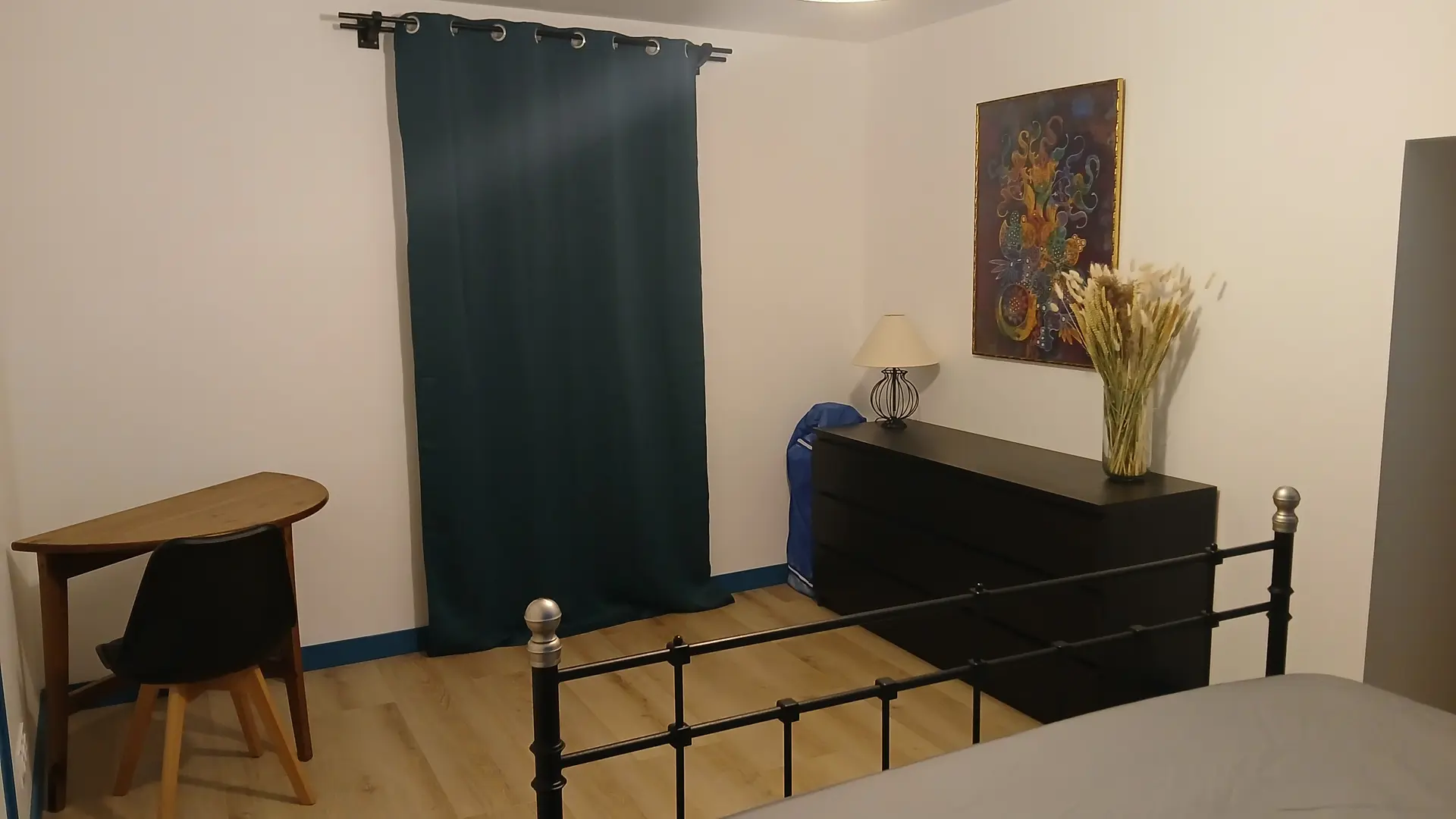 Chambre bleue