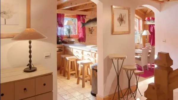 Location d'un chalet à Praz sur Arly très bien conçu et décoré avec goût