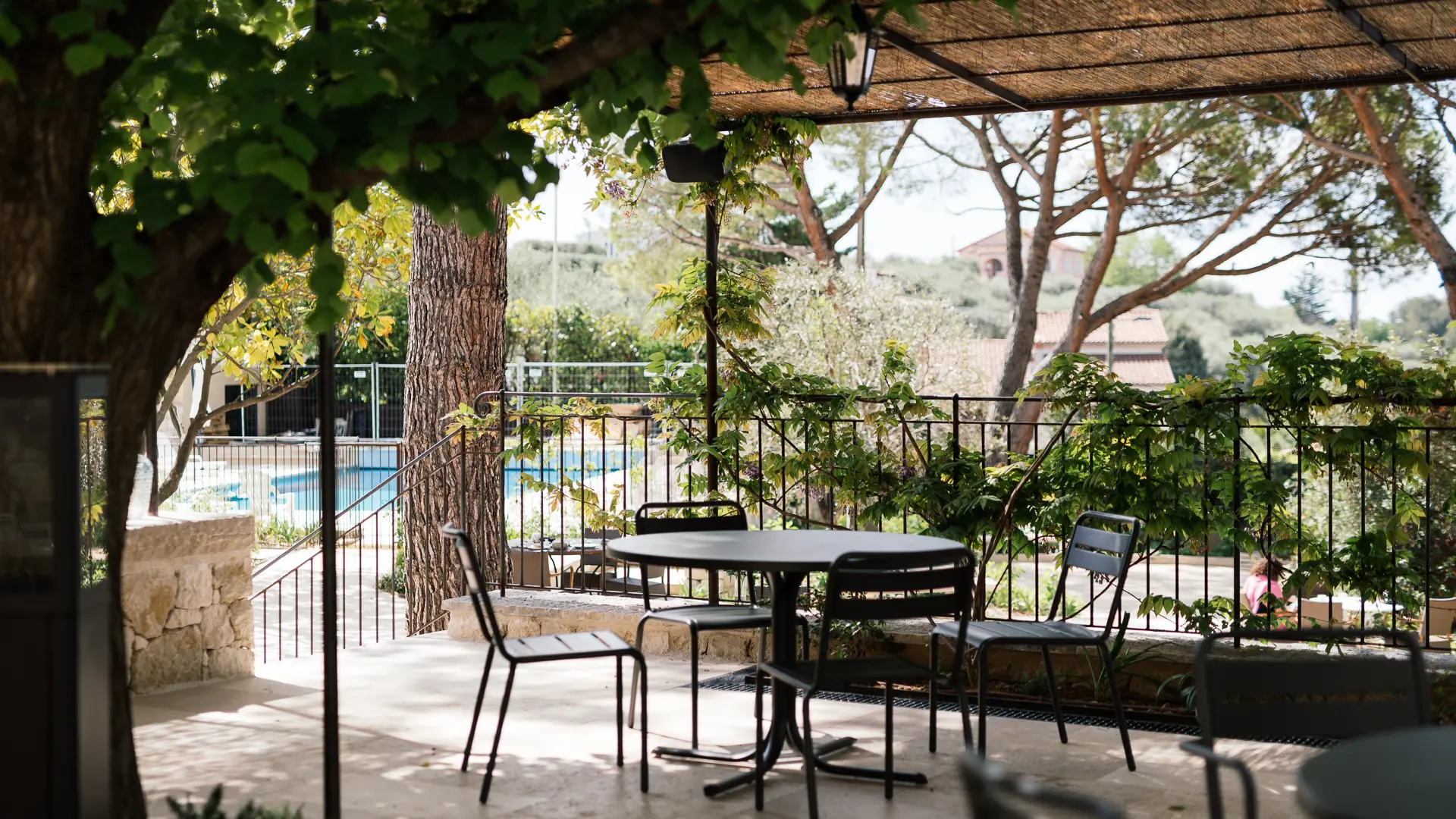 Terrasse du restaurant