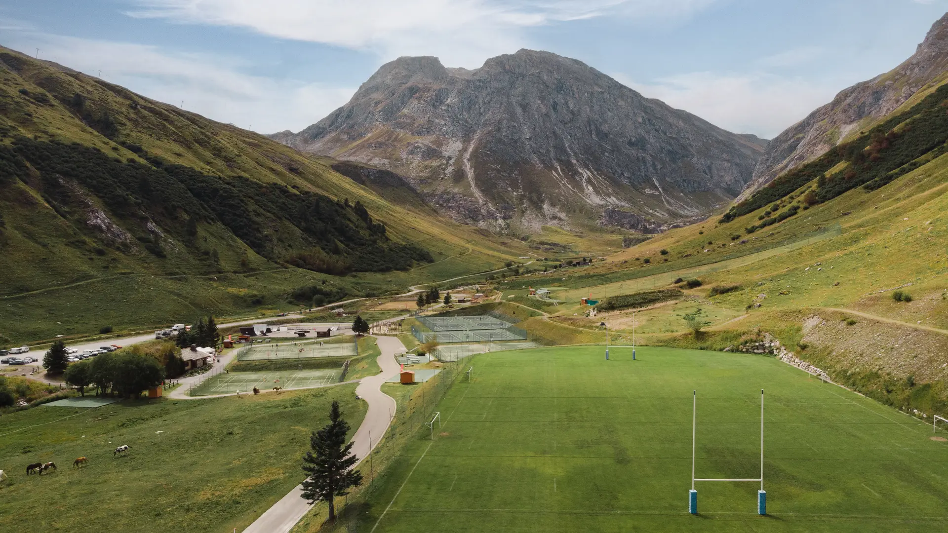 Parc des sports de la Vallée du Manchet à Val d'Isère