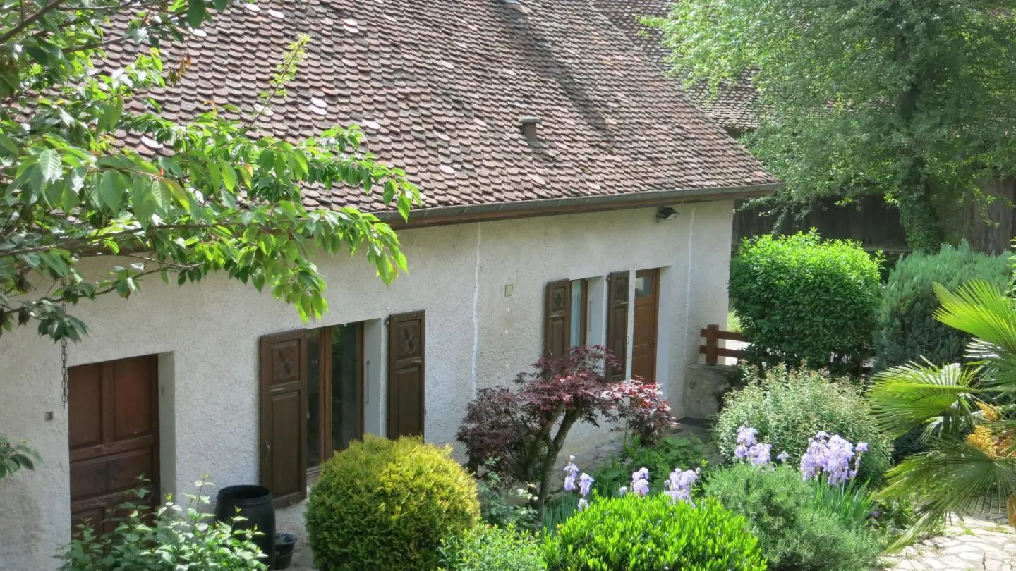 le gîte vu de la maison...