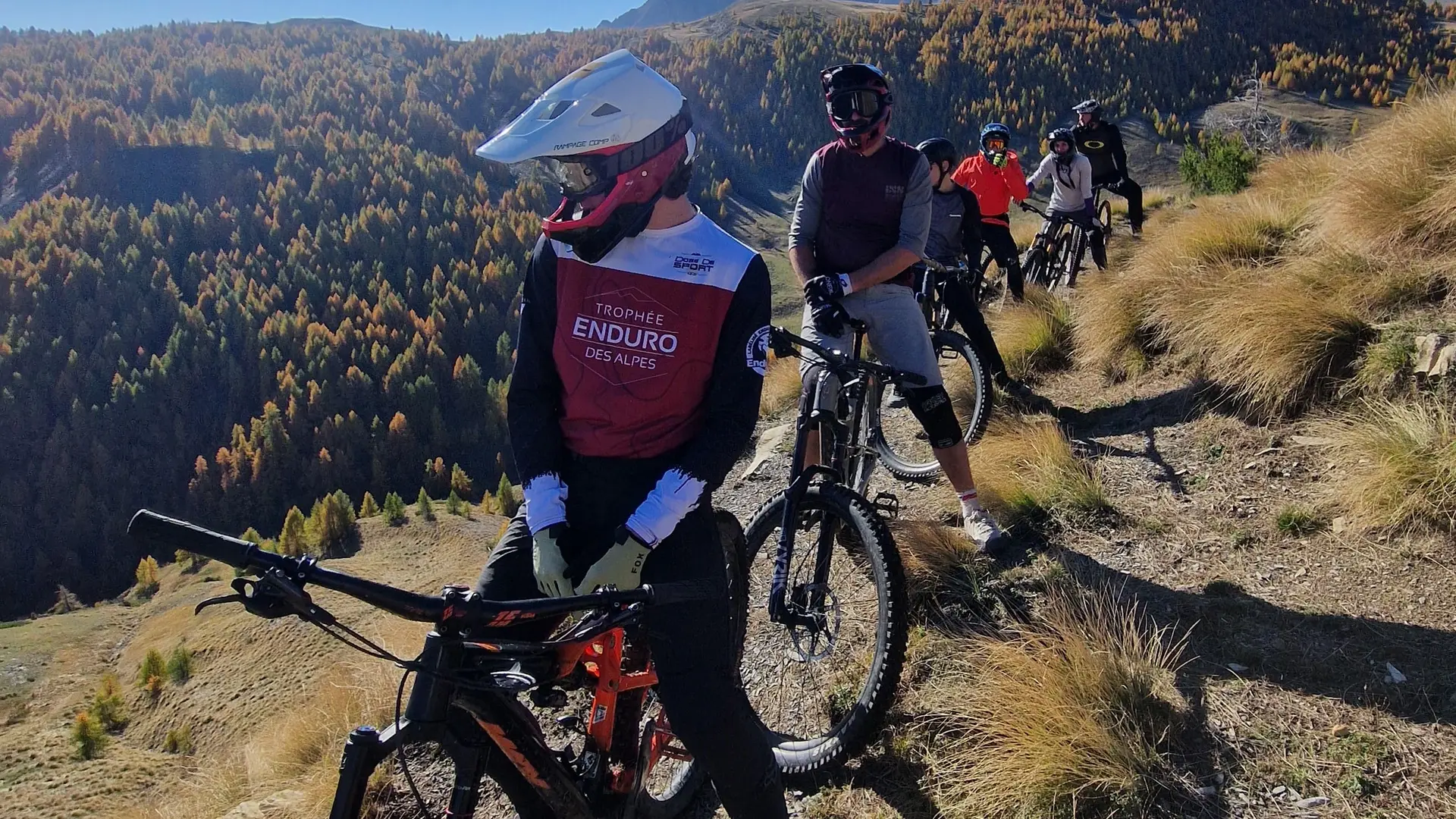 Navette enduro dans le Mercantour