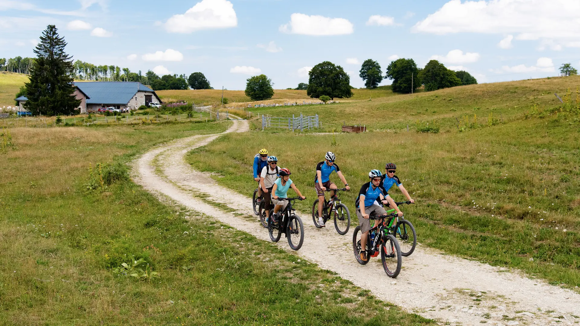 Parcours VTT 14 rouge - Retord - les balcons du Mont Blanc - Espace FFC Ain Forestière_Haut Valromey